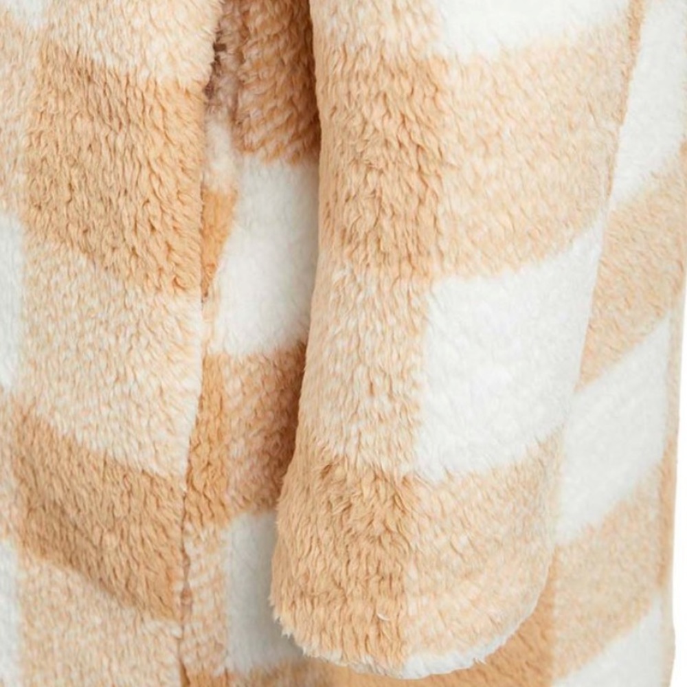 Steve Madden Sherpa Coat! Plaid! Size M, L, 3X! NWT! - Picture 10 of 12